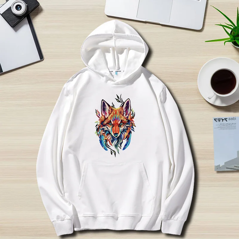 Men's Hooded Sweater Casual Shirt Creative Men's Pullover Men's Clothing Trend Ethnic Style Evil Spirit Animal Digital Printing
Men's Hooded Sweater Casual Shirt Creative Men's Pullover Men's Clothing Trend Ethnic Style Evil Spirit Animal Digital Printing