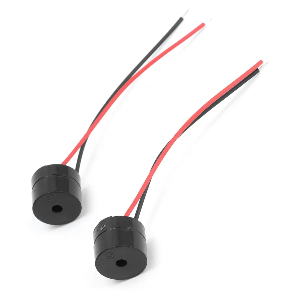10Pcs Buzzer Warning Active Piezo Electronic Wired Connector Beeper 12V DC 3-24V Piezo Electric Buzzer Warning YMD-12095
10Pcs Buzzer Warning Active Piezo Electronic Wired Connector Beeper 12V DC 3-24V Piezo Electric Buzzer Warning YMD-12095