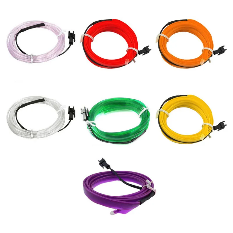 New 2M 12V LED Car Light Lamp Auto Interior Decorative Atmosphere Flexible Energy Saving Long Life Brand New Fashion Wire Strip
New 2M 12V LED Car Light Lamp Auto Interior Decorative Atmosphere Flexible Energy Saving Long Life Brand New Fashion Wire Strip