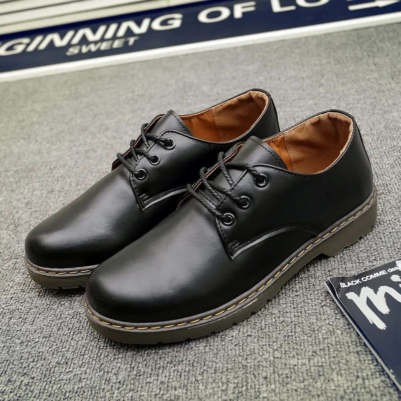 2021 Spring Autumn New Fashion High-quality Men's Dress Shoes Round Toe Lace-up Casual Business Shoes Sweat Absorption for Party
2021 Spring Autumn New Fashion High-quality Men's Dress Shoes Round Toe Lace-up Casual Business Shoes Sweat Absorption for Party