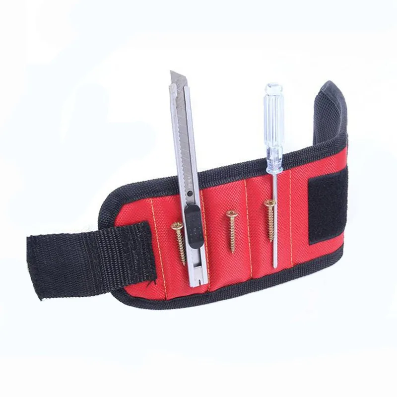 New Strong Magnetic Wristband Portable Tool Bag For Screw Nail Nut Bolt Drill Bit Repair Kit Organizer Storage
New Strong Magnetic Wristband Portable Tool Bag For Screw Nail Nut Bolt Drill Bit Repair Kit Organizer Storage
