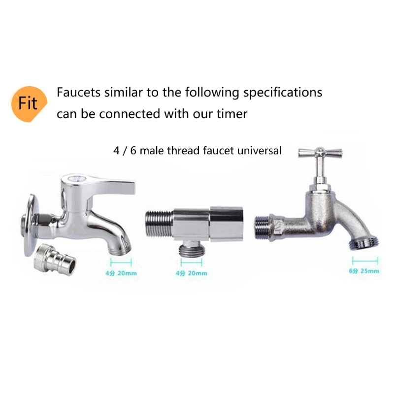 Sprinkler Timer Programmable Water Timer for Garden Hose Outdoor Faucet Drip Irrigation Compact Design Automatic Digital Control
Sprinkler Timer Programmable Water Timer for Garden Hose Outdoor Faucet Drip Irrigation Compact Design Automatic Digital Control