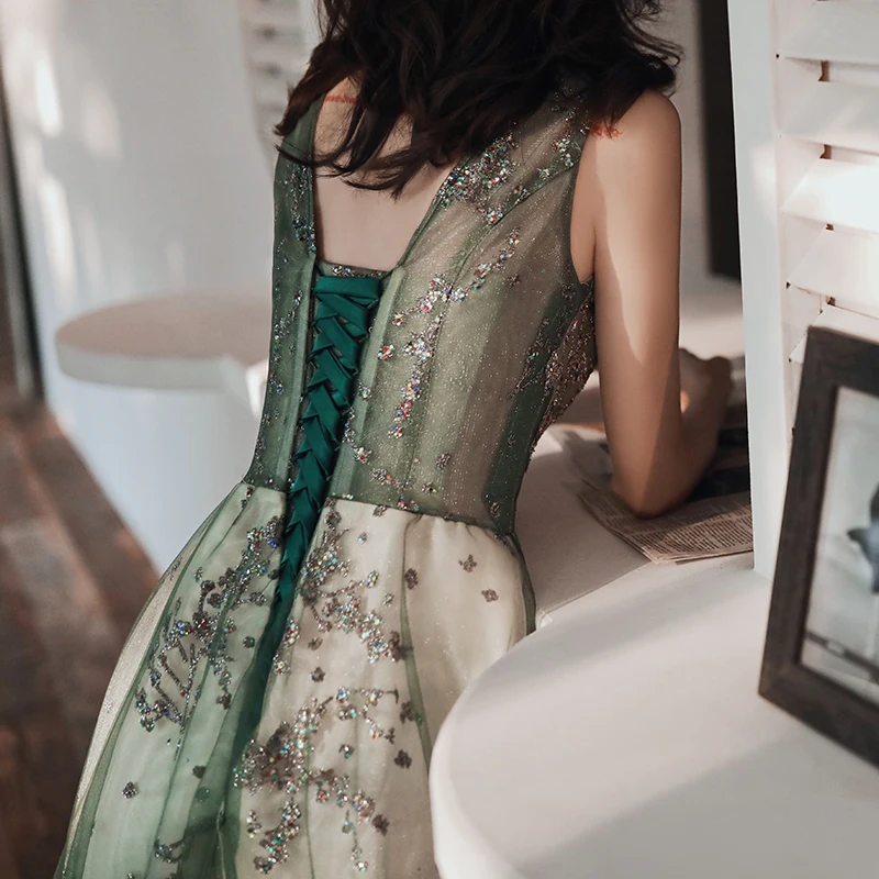 Robe De Soiree Formal Dress Evening Dress Long 2020 Tulle Appliques Beaded Abiye Gece Elbisesi Abendkleider
Robe De Soiree Formal Dress Evening Dress Long 2020 Tulle Appliques Beaded Abiye Gece Elbisesi Abendkleider