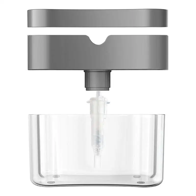 Manual Press Soap Organizer Kitchen Cleaner Tool Soap Pump Dispenser with Sponge Holder Cleaning Liquid Dispenser Container
Manual Press Soap Organizer Kitchen Cleaner Tool Soap Pump Dispenser with Sponge Holder Cleaning Liquid Dispenser Container