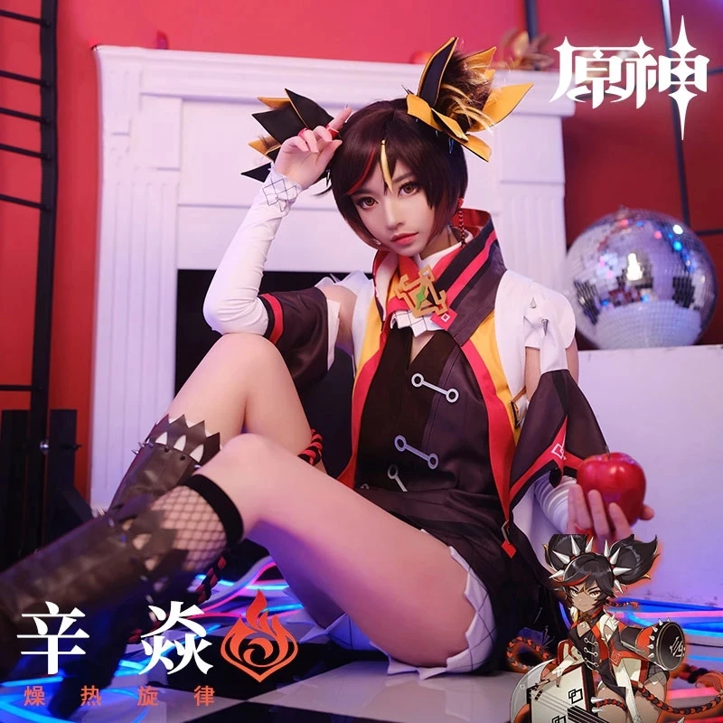 Game Genshin Impact Cosplay XINYAN Cosplay Costume Game Genshin Impact Costume for Women Halloween Suit Sexy Dress Outfit Set
Game Genshin Impact Cosplay XINYAN Cosplay Costume Game Genshin Impact Costume for Women Halloween Suit Sexy Dress Outfit Set