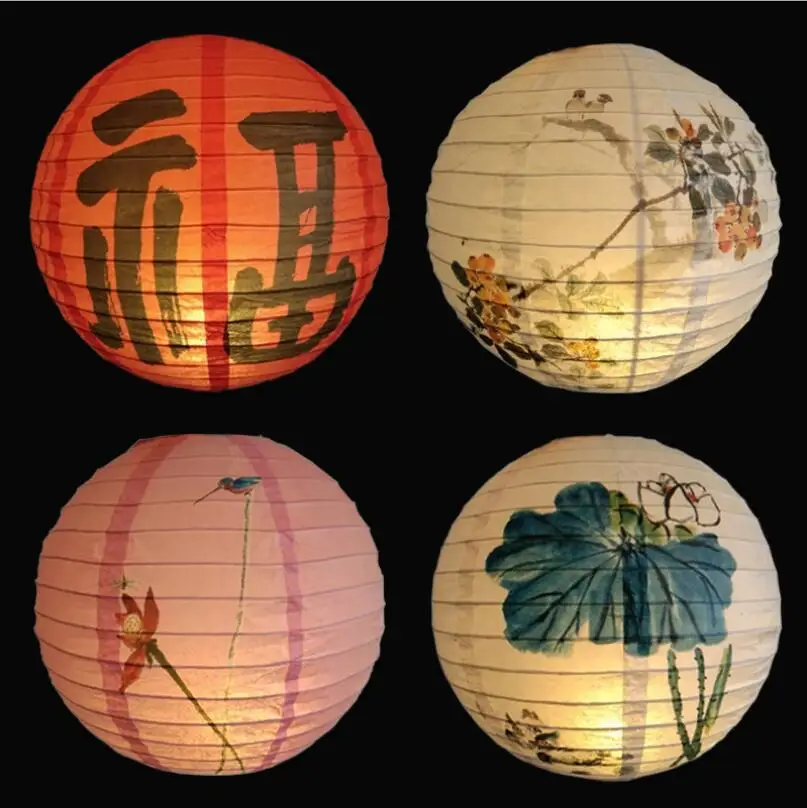 2pcs/lot 12" 30cm Flower Paper Lanterns Chinese Japanese Festival Retro Paper Lantern Balls Wedding Birthday Party Decoration
2pcs/lot 12" 30cm Flower Paper Lanterns Chinese Japanese Festival Retro Paper Lantern Balls Wedding Birthday Party Decoration