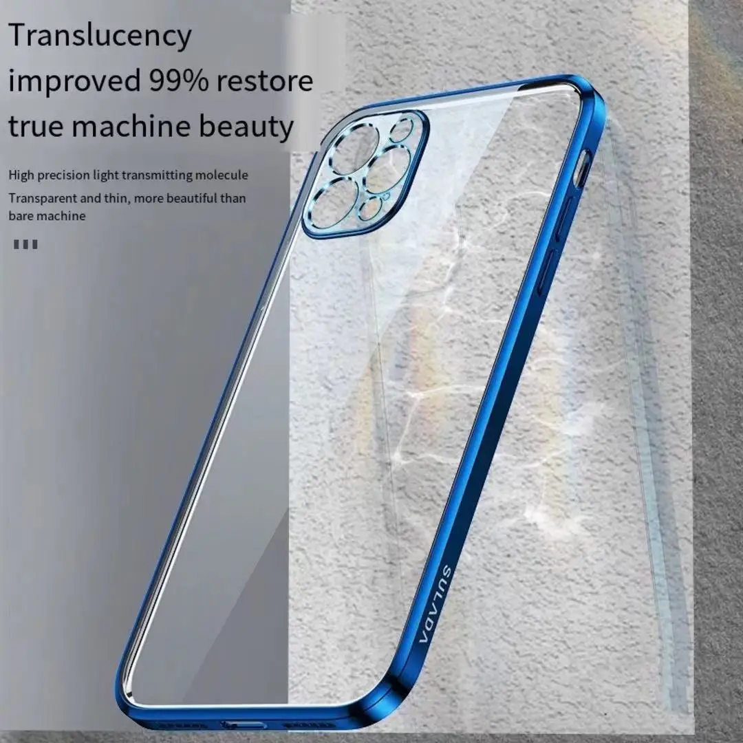 Ultra Thin Transparent Straight Edge iPhone 13 Case Silicone Soft Back Cover For iPhone 11 12 Pro XS Max X 8 7 Case
Ultra Thin Transparent Straight Edge iPhone 13 Case Silicone Soft Back Cover For iPhone 11 12 Pro XS Max X 8 7 Case
