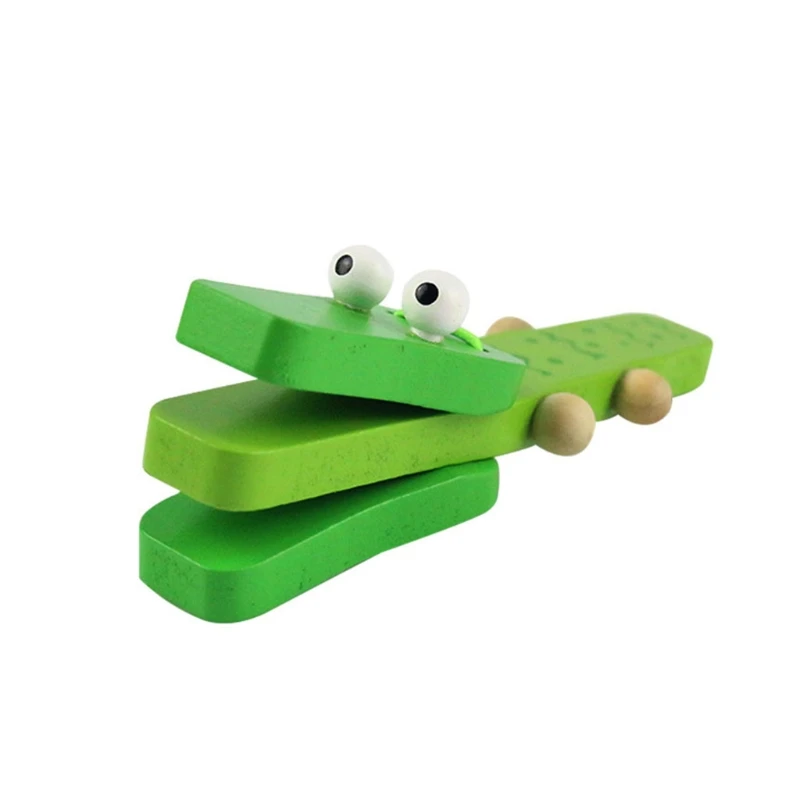 Crocodile Shape Wood Castanet Baby Musical Instrument Cartoon Child Musical Educational Rattle Toys Gifts
Crocodile Shape Wood Castanet Baby Musical Instrument Cartoon Child Musical Educational Rattle Toys Gifts