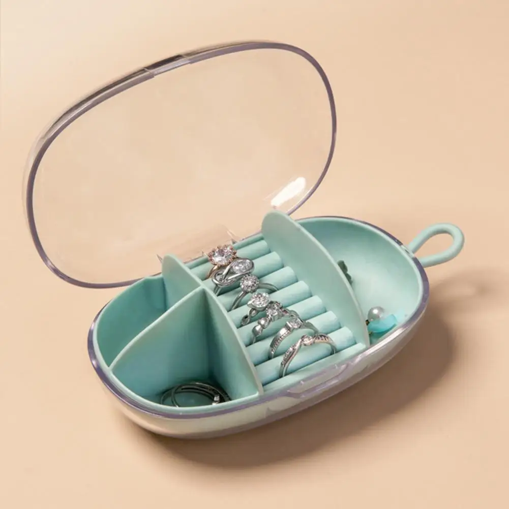 Hot Sales!! Jewelry Box Grid Design Dust-Proof TPR Earring Necklace Ring Jewelry Organizer for Home
Hot Sales!! Jewelry Box Grid Design Dust-Proof TPR Earring Necklace Ring Jewelry Organizer for Home