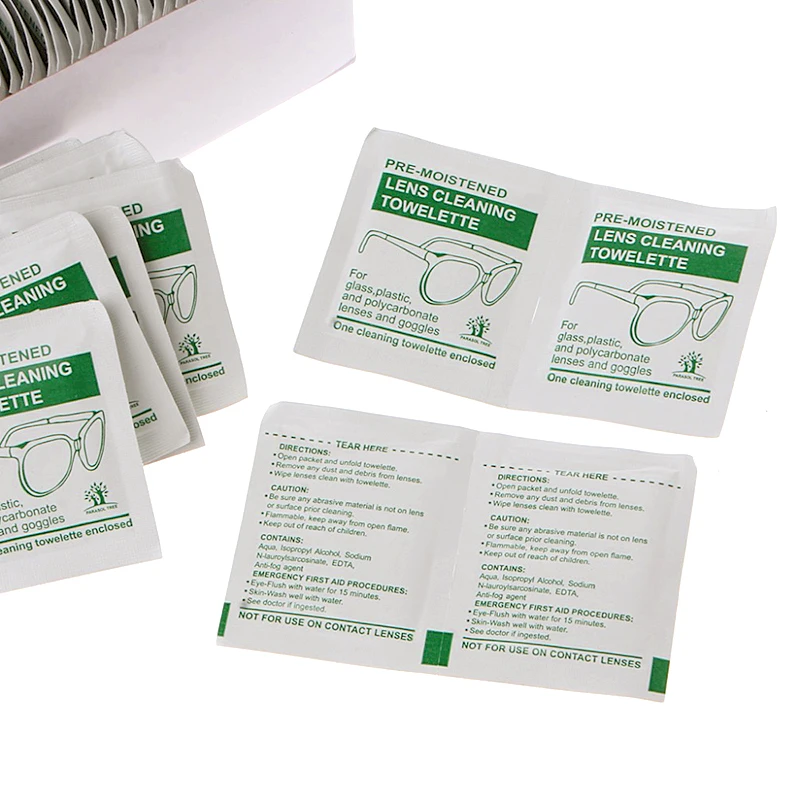 1 Set=50Pcs Cleaning Cloth Disposable Wet Tissue Wipe Anti Frog Lens Glasses Polishing
1 Set=50Pcs Cleaning Cloth Disposable Wet Tissue Wipe Anti Frog Lens Glasses Polishing