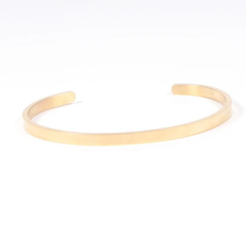 50pcs Custom Personalized Bracelets for Women Gift 4mm Engraved Stainless Steel Open Cuff Inspirational Bangles Mantra Bracelets
50pcs Custom Personalized Bracelets for Women Gift 4mm Engraved Stainless Steel Open Cuff Inspirational Bangles Mantra Bracelets
