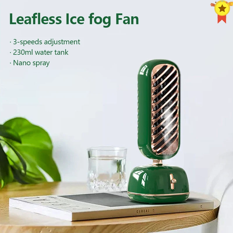 2021 New Air Conditioning Fan Multifunctional Desktop Silent Air Cooler Humidifier Home Office USB Leafless Cooling Fan
2021 New Air Conditioning Fan Multifunctional Desktop Silent Air Cooler Humidifier Home Office USB Leafless Cooling Fan