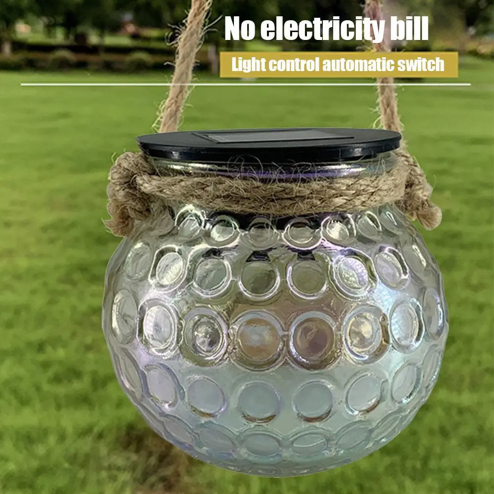 2Pcs Solar Glass Hanging Light Decoration Starry Sky Light Intelligent Control Hanging Decoration Lamp For Courtyard Corridor
2Pcs Solar Glass Hanging Light Decoration Starry Sky Light Intelligent Control Hanging Decoration Lamp For Courtyard Corridor