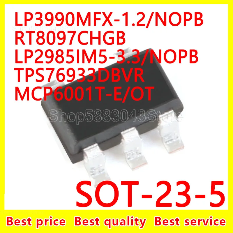 (10 шт.) 100% Новые оригинальные фотообои/NOPB RT8097CHGB фотообои/NOPB TPS76933DBVR фотосессия/OT SOT-23-5
(10 шт.) 100% Новые оригинальные фотообои/NOPB RT8097CHGB фотообои/NOPB TPS76933DBVR фотосессия/OT SOT-23-5