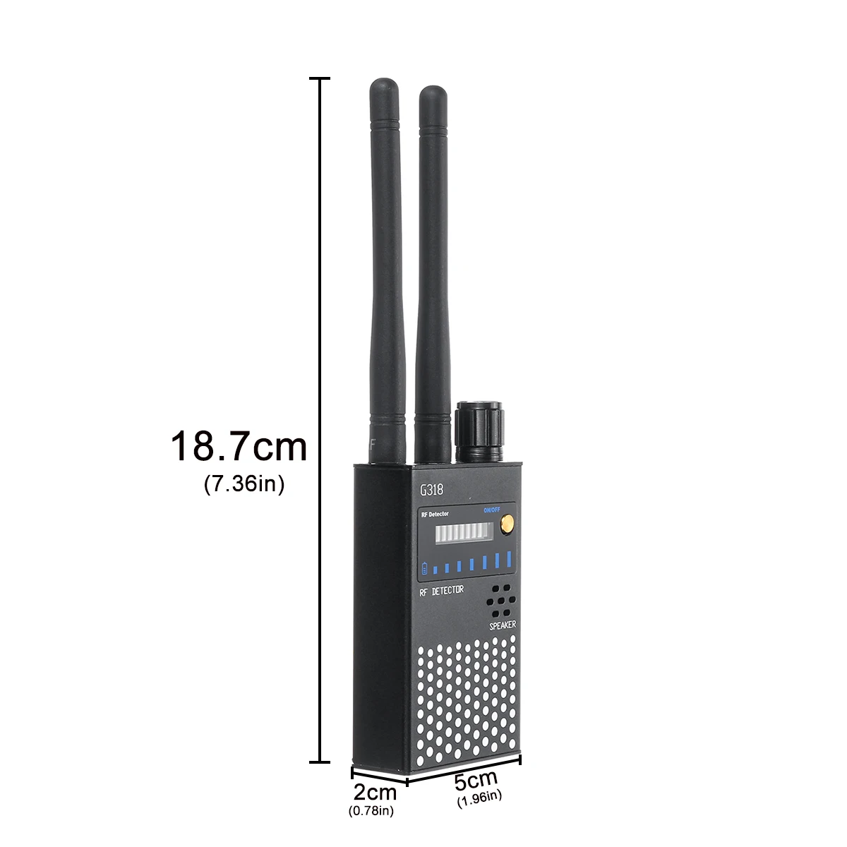 Localizador detector automtico de seal inalmbrica G318, rastreador GPS de frecuencia barredora, proteccin de s
Localizador detector automtico de seal inalmbrica G318, rastreador GPS de frecuencia barredora, proteccin de s