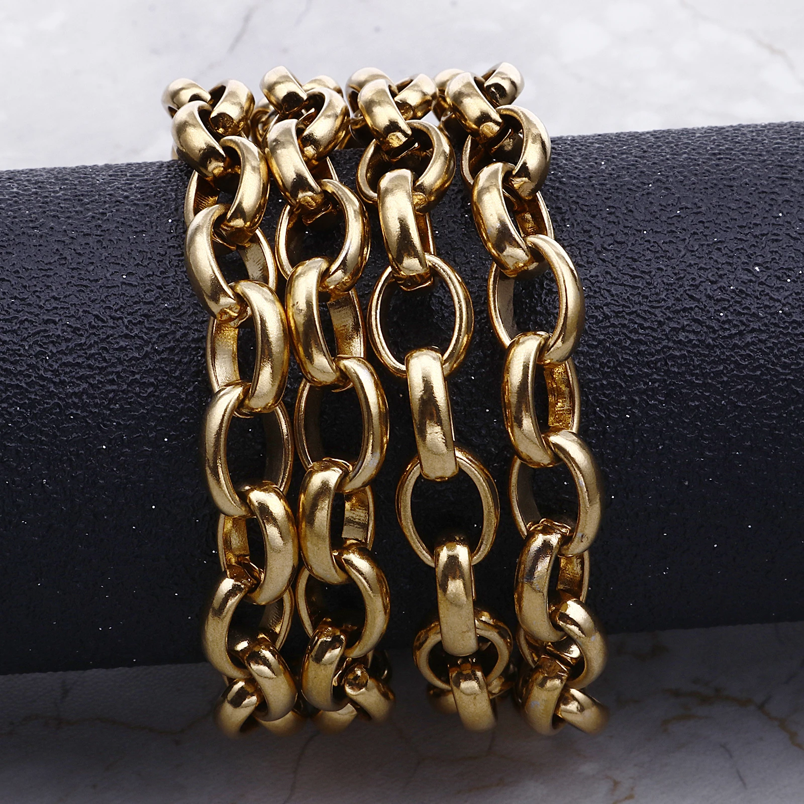 10mm Width Men Women Long DIY Olive Necklace Chain Gold Cololr Snake Miami Cuba Wheat Spiga Paima Link Round Box Curb Chain
10mm Width Men Women Long DIY Olive Necklace Chain Gold Cololr Snake Miami Cuba Wheat Spiga Paima Link Round Box Curb Chain