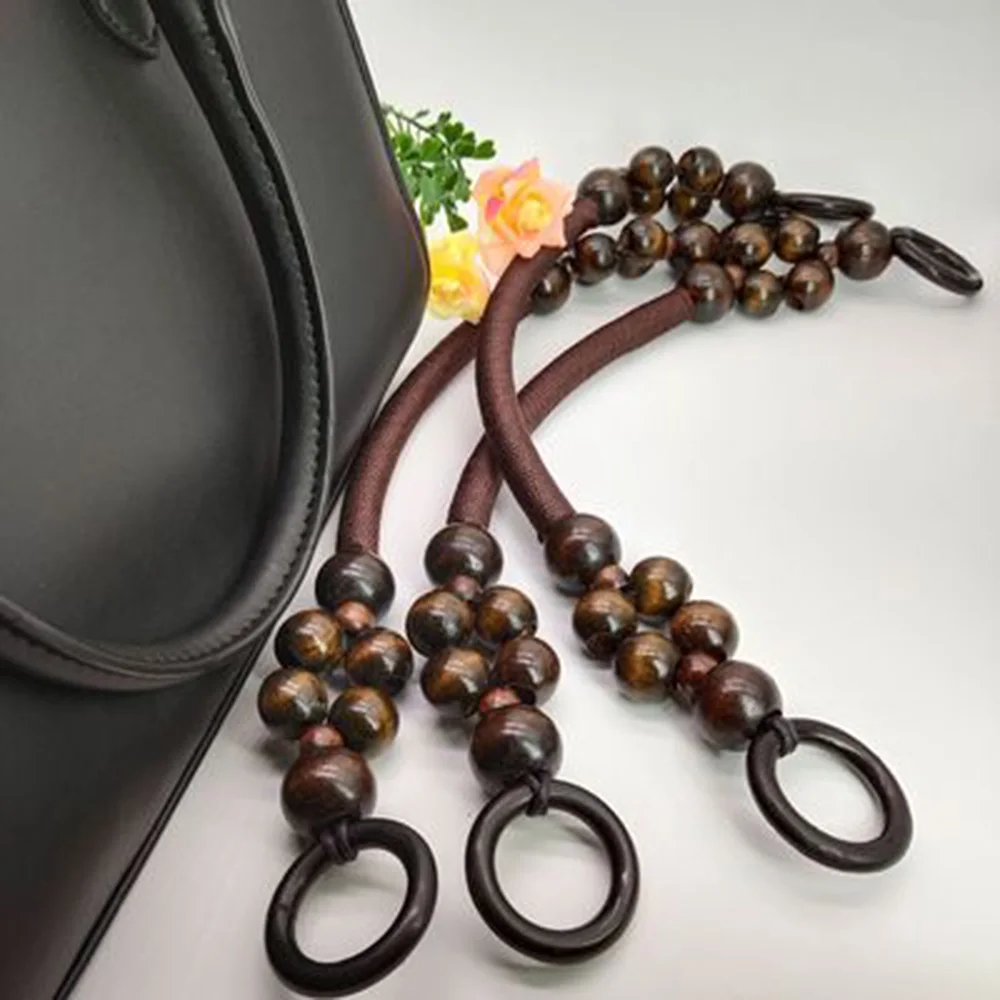1pc 45cm Diy Replacement Wood Bead Rope Bag Strap Handles Fashion Shoulder Belt Bag Handbag Belt For Bag Strap Parts Accessories
1pc 45cm Diy Replacement Wood Bead Rope Bag Strap Handles Fashion Shoulder Belt Bag Handbag Belt For Bag Strap Parts Accessories