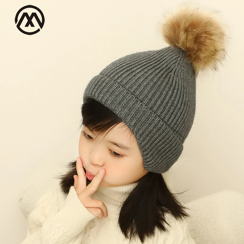 Children's Winter Hats Children's Warm Hat Pompom Knit Hat Boys/Girls Beanie Cotton Solid Color Ear Protection Hedging Caps New
Children's Winter Hats Children's Warm Hat Pompom Knit Hat Boys/Girls Beanie Cotton Solid Color Ear Protection Hedging Caps New
