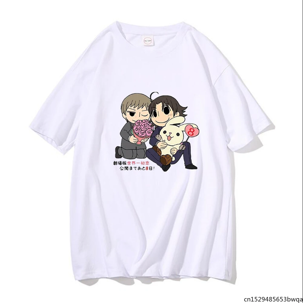 Cartoon Harajuku Fashion Summer Aldult T-shirt Women Casual Short Sleeve Loose Couples
Cartoon Harajuku Fashion Summer Aldult T-shirt Women Casual Short Sleeve Loose Couples