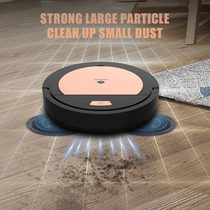 USB Rechargeable Dry And Wet Lazy Broom For Floor Sterilize Robot Smart Robot Vacuum Cleaner Home Carpet Clean Sweeping Robot
USB Rechargeable Dry And Wet Lazy Broom For Floor Sterilize Robot Smart Robot Vacuum Cleaner Home Carpet Clean Sweeping Robot