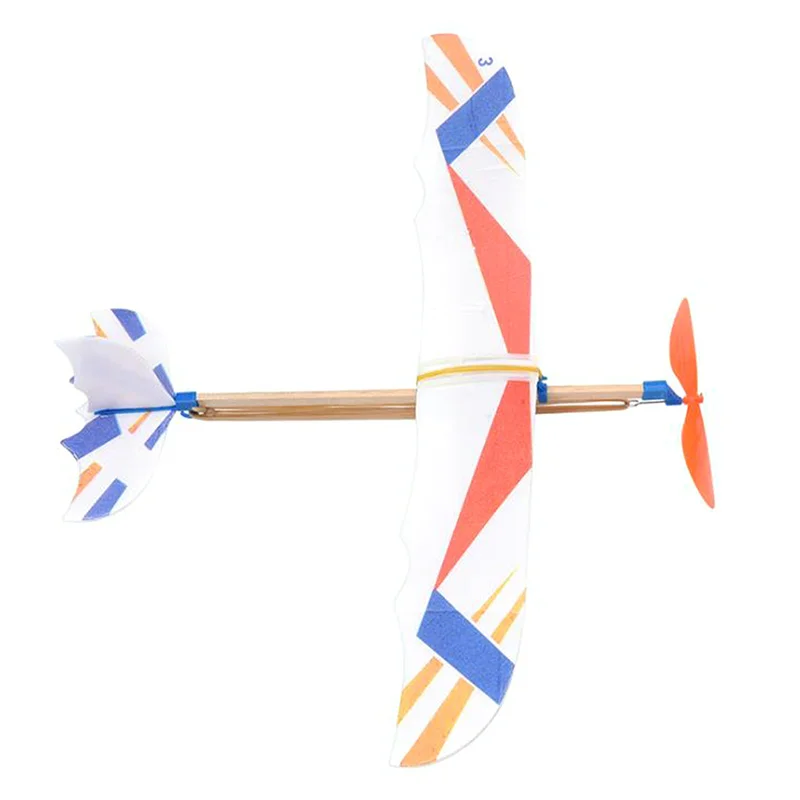 DIY Hand Throw Flying Glider Planes Elastic Rubber Powered Flying Airplane Plane Glider Assembly Model Toys For Children
DIY Hand Throw Flying Glider Planes Elastic Rubber Powered Flying Airplane Plane Glider Assembly Model Toys For Children