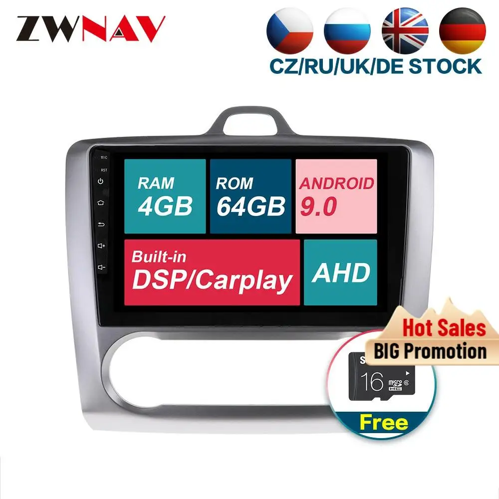 Автомобильный мультимедийный плеер Gps Navi, 4 Гб ОЗУ, Android 9,0, для Ford Focus 2004-2011, радио, аудио, стерео, Бесплатная карта, сенсорный экран
Автомобильный мультимедийный плеер Gps Navi, 4 Гб ОЗУ, Android 9,0, для Ford Focus 2004-2011, радио, аудио, стерео, Бесплатная карта, сенсорный экран