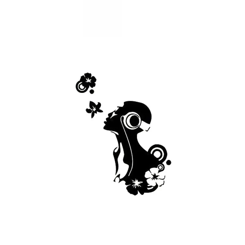 Car Sticker Art Beautiful Flower Girl Fashion Cool Style Car Decoration PVC Sticker Sticker Waterproof Black/White, 10cm*9cm
Car Sticker Art Beautiful Flower Girl Fashion Cool Style Car Decoration PVC Sticker Sticker Waterproof Black/White, 10cm*9cm