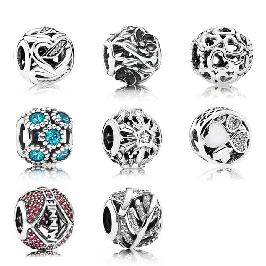 Новый 100% натуральная 925 стерлингового серебра полый блеск узор Шарм Браслет Fit DIY браслет оптовая продажа с фабрики 
Новый 100% натуральная 925 стерлингового серебра полый блеск узор Шарм Браслет Fit DIY браслет оптовая продажа с фабрики