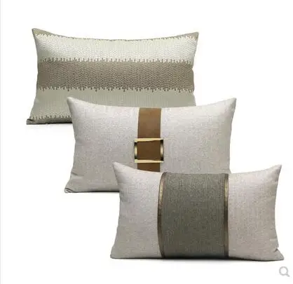 Modern light luxury sofa pillowcase light brown gold PU leather corrugated stitching bedroom bedside cushion cover
Modern light luxury sofa pillowcase light brown gold PU leather corrugated stitching bedroom bedside cushion cover