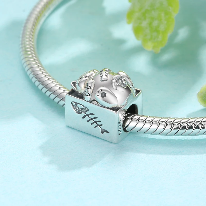 Cute Cat State Shape 925 Sterling Silver Animal Bead DIY Bracelet Accessories Fits Original Pandora Women Bracelet Jewelry
Cute Cat State Shape 925 Sterling Silver Animal Bead DIY Bracelet Accessories Fits Original Pandora Women Bracelet Jewelry