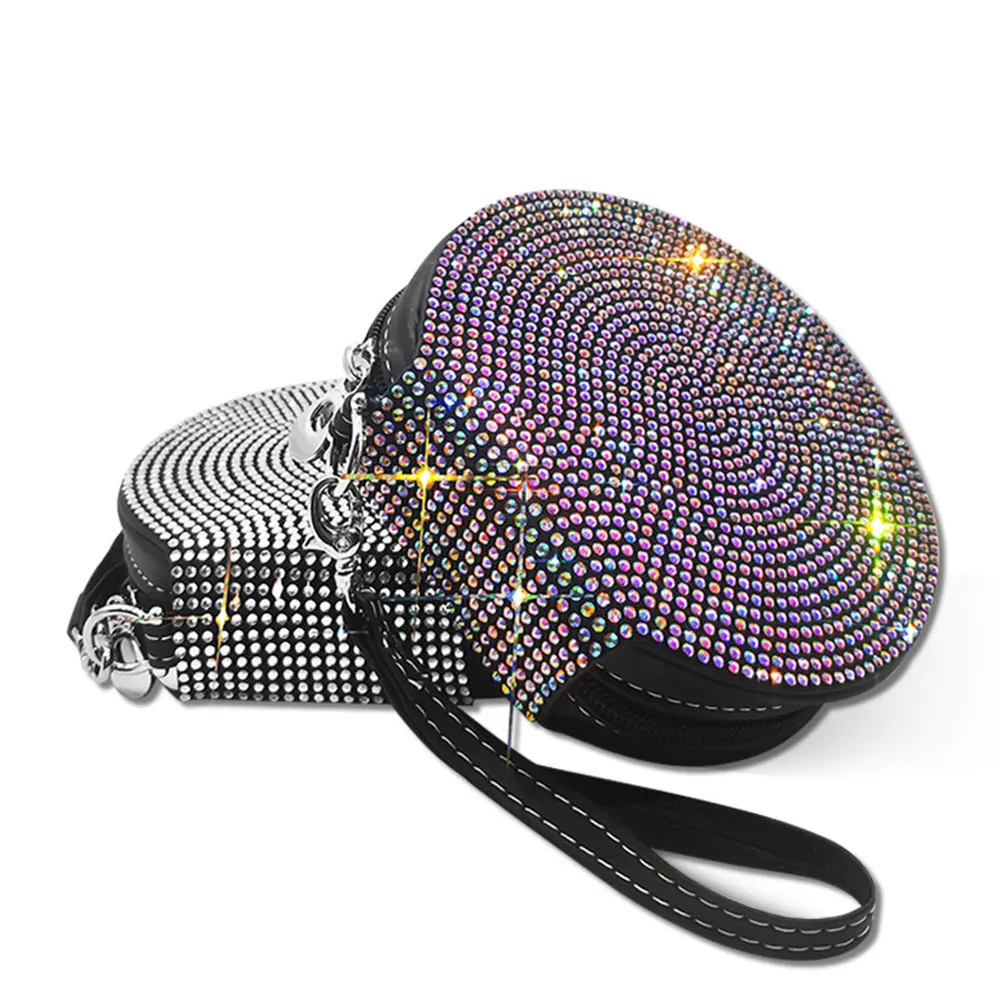 Car Portable CD DVD Case Rhinestone Decoration Storage Bag Round Holder with Zipper For Home Car CD Box Bag 
Car Portable CD DVD Case Rhinestone Decoration Storage Bag Round Holder with Zipper For Home Car CD Box Bag