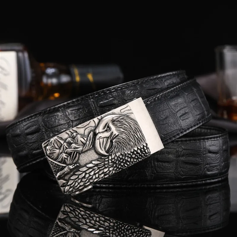 New Retro Male Pattern Automatic with Leather and Cowhide Explosive Fashion Male Belt Youth Trendy Trousers Men Belts 3.5cm
New Retro Male Pattern Automatic with Leather and Cowhide Explosive Fashion Male Belt Youth Trendy Trousers Men Belts 3.5cm