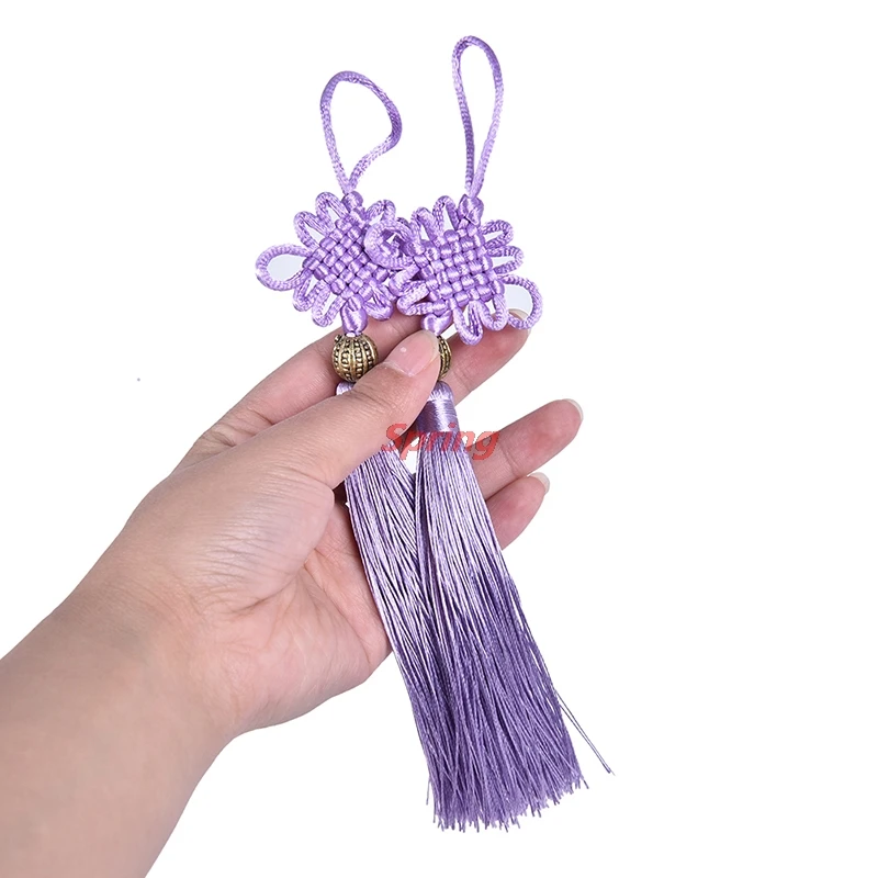 New 2PC DIY Gold Beads Chinese Knot Tassel Jewelry Accessories Home Textile Curtain Garment Sewing Macrame Decoration Pendant
New 2PC DIY Gold Beads Chinese Knot Tassel Jewelry Accessories Home Textile Curtain Garment Sewing Macrame Decoration Pendant