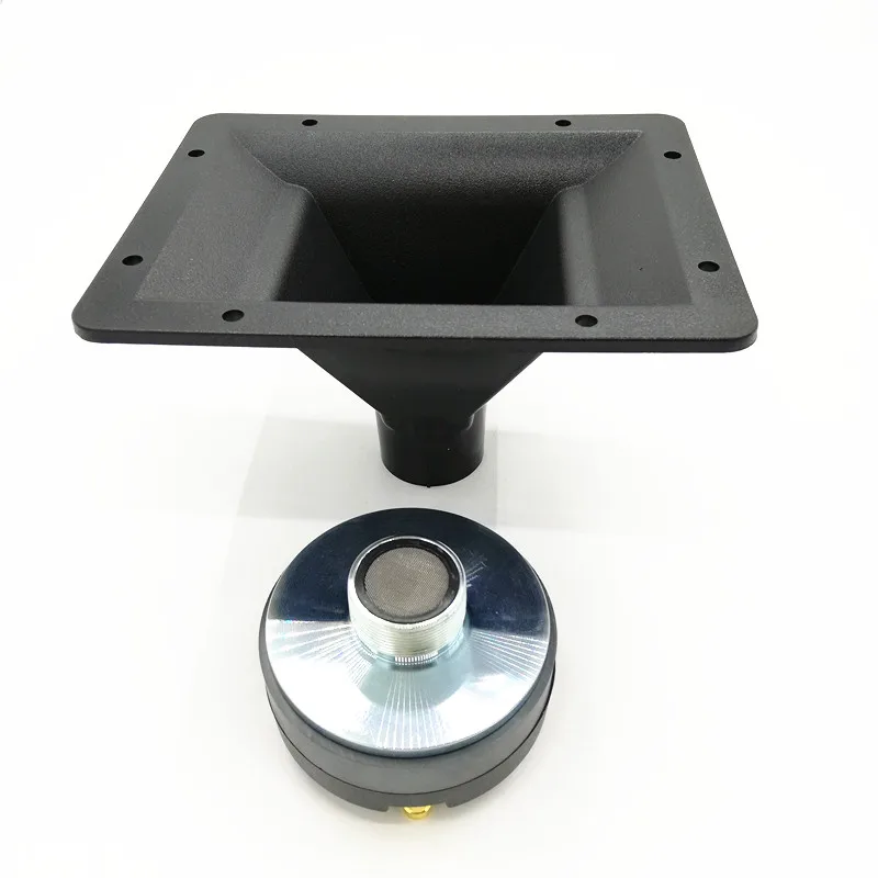Dia 90mm 34.4 mm Core Driver Tweeter with 8 Inch Plastic Horn 195x155x108 mm Titanium Film Stage Speaker Driver Head with Thread
Dia 90mm 34.4 mm Core Driver Tweeter with 8 Inch Plastic Horn 195x155x108 mm Titanium Film Stage Speaker Driver Head with Thread