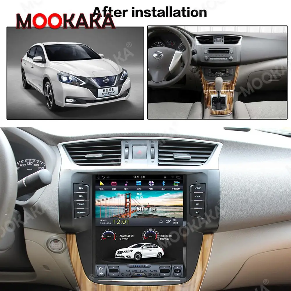10.4''Vertical Screen Tesla Android 9.0 4+64GB Voice Control Built-in CARPLAY Car Radio For Nissan Sylphy 2012 - 2016 GPS Nav
10.4''Vertical Screen Tesla Android 9.0 4+64GB Voice Control Built-in CARPLAY Car Radio For Nissan Sylphy 2012 - 2016 GPS Nav