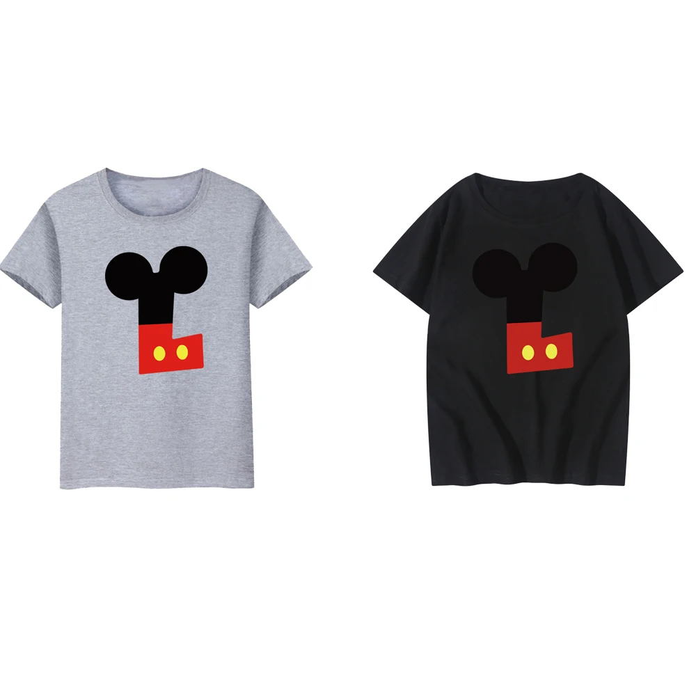 Футболка детская летняя свободная с буквенным принтом, Черная 
Футболка детская летняя свободная с буквенным принтом, Черная