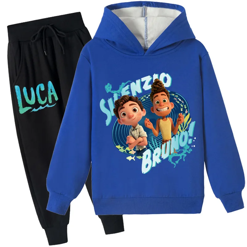 2-16Y Winter Children's Hoodie Suit Baby Boys Cartoon Luca Plus Velvet Hoody + Fleece Pants Little Girls Warm Sweatshirt Suit
2-16Y Winter Children's Hoodie Suit Baby Boys Cartoon Luca Plus Velvet Hoody + Fleece Pants Little Girls Warm Sweatshirt Suit