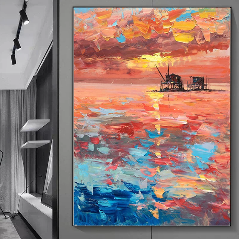 Impressionist Posters and Prints Cuadros Scandinavian Beautiful Landscape Canvas Paintings Wall Art Pictures Home Decoration
Impressionist Posters and Prints Cuadros Scandinavian Beautiful Landscape Canvas Paintings Wall Art Pictures Home Decoration