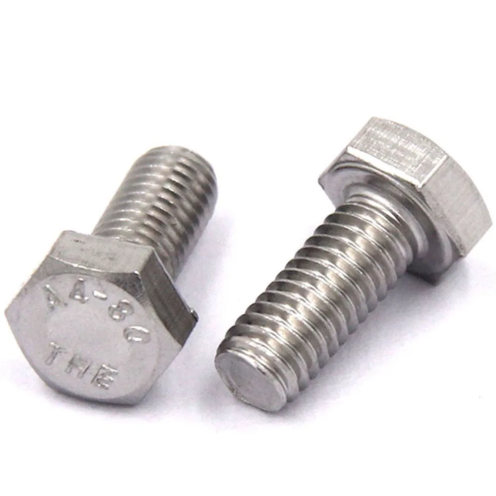 10Pcs/Bag M4 M5 316 Stainless Steel Metric Threaded DIN933 External Hex Hexagon Head Cap Screw Bolt
10Pcs/Bag M4 M5 316 Stainless Steel Metric Threaded DIN933 External Hex Hexagon Head Cap Screw Bolt