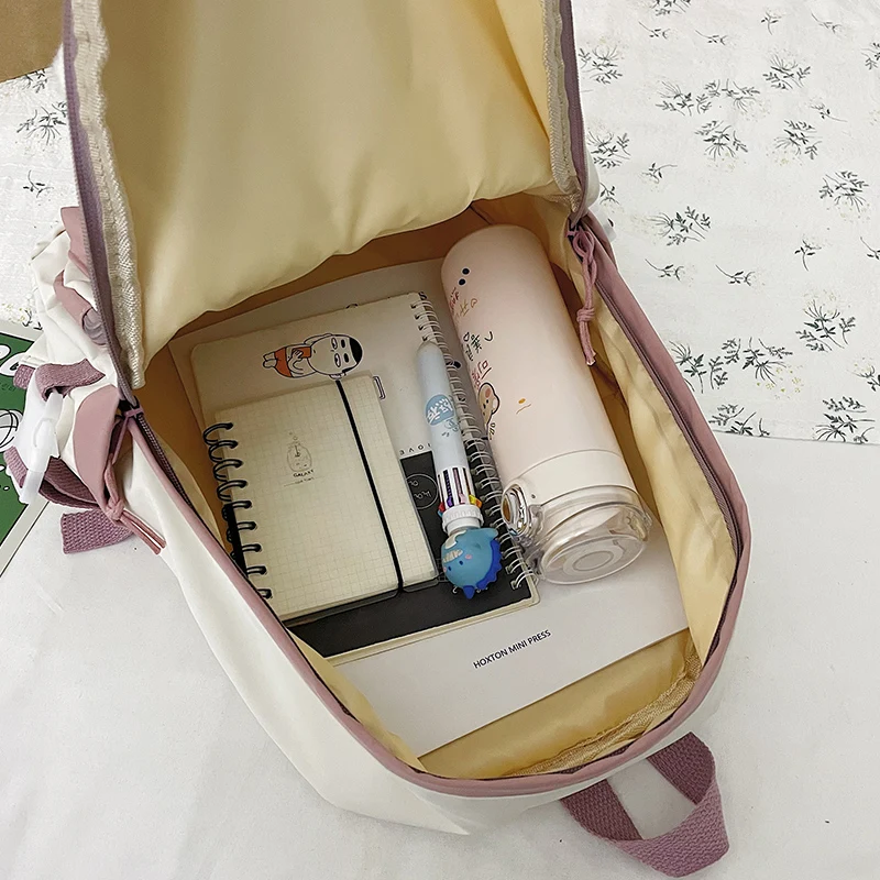 DCIMOR New Multi-pocket Waterproof Nylon Women Bakcpack Female Cute Panelled Travel Bag Kawaii Student Bookbag Girls Schoolbag
DCIMOR New Multi-pocket Waterproof Nylon Women Bakcpack Female Cute Panelled Travel Bag Kawaii Student Bookbag Girls Schoolbag