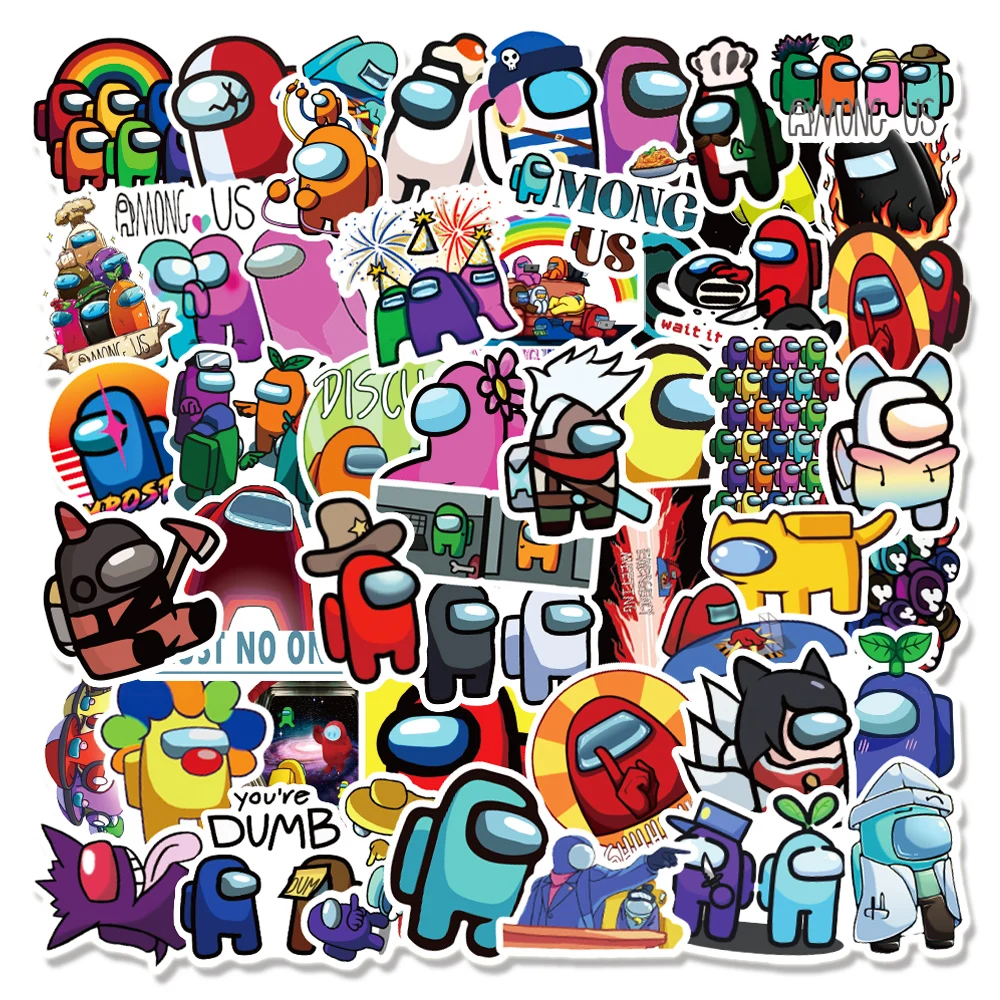 50/100PCS Among us Hot Game Graffiti Stickers For Laptop Notebook Skateboard Computer Luggage Decal Sticker
50/100PCS Among us Hot Game Graffiti Stickers For Laptop Notebook Skateboard Computer Luggage Decal Sticker