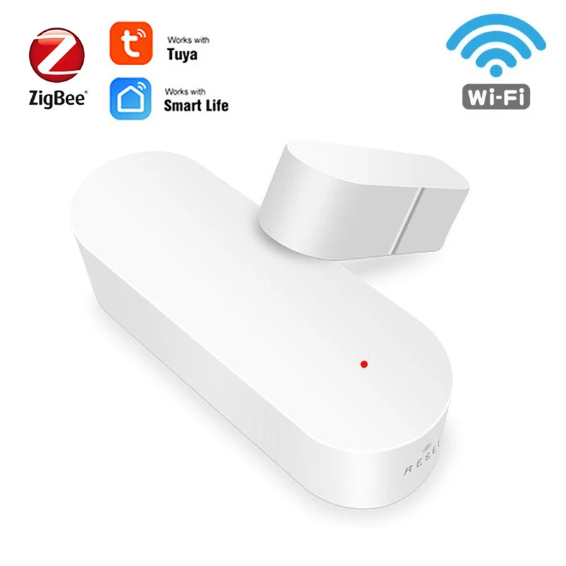 Zigbee Tuya Smart WiFi Window Sensor Door Sensor Open / Closed Detectors Wifi Home Alarm Smart Life/TuyaAPP Remote Control
Zigbee Tuya Smart WiFi Window Sensor Door Sensor Open / Closed Detectors Wifi Home Alarm Smart Life/TuyaAPP Remote Control