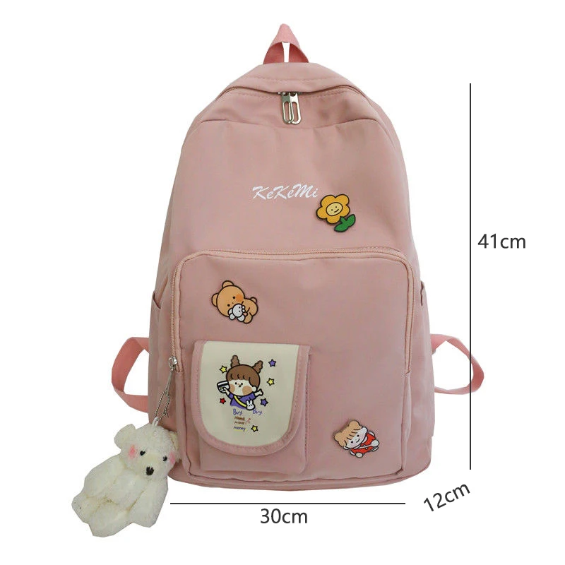 pink school bags for teenage girls cute Cartoon Nylon Schoolbag Backpack Women student bookbags Lightweight Leisure design
pink school bags for teenage girls cute Cartoon Nylon Schoolbag Backpack Women student bookbags Lightweight Leisure design