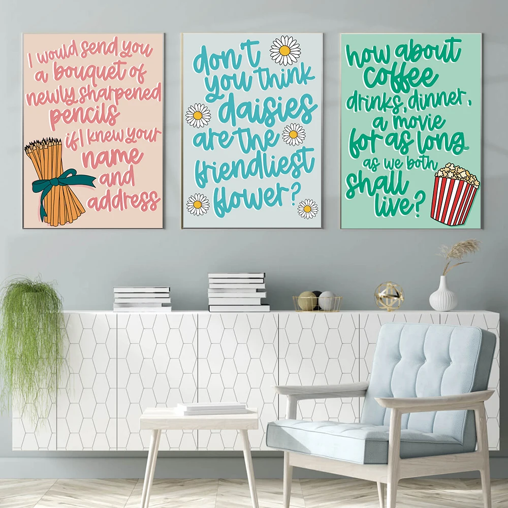 You've Got Mail Prints Film Movie Quote Wall Art Picture Poster Colourful Letter Canvas Painting Nordic Kids Bed Room Home Decor
You've Got Mail Prints Film Movie Quote Wall Art Picture Poster Colourful Letter Canvas Painting Nordic Kids Bed Room Home Decor