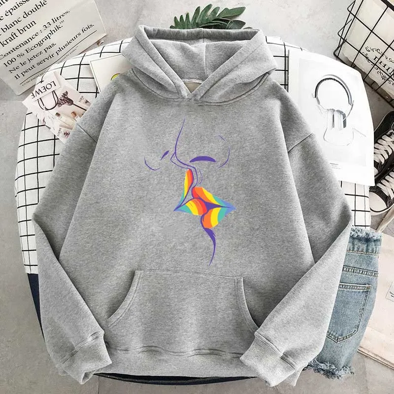 2021 new fashion aesthetic Women's Hoodie Gay Printed Clothes Casual Cute Sweatshirt Harajuku Graphic Thick Female Tops
2021 new fashion aesthetic Women's Hoodie Gay Printed Clothes Casual Cute Sweatshirt Harajuku Graphic Thick Female Tops