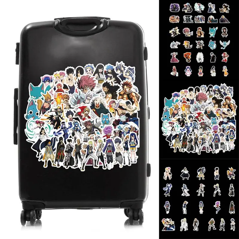 50pcs/bag Japanese Anime Fairy Tail PVC Adhesive Waterproof Sticker Fashion Trunk Brand Laptop Bag Stickers Toys
50pcs/bag Japanese Anime Fairy Tail PVC Adhesive Waterproof Sticker Fashion Trunk Brand Laptop Bag Stickers Toys