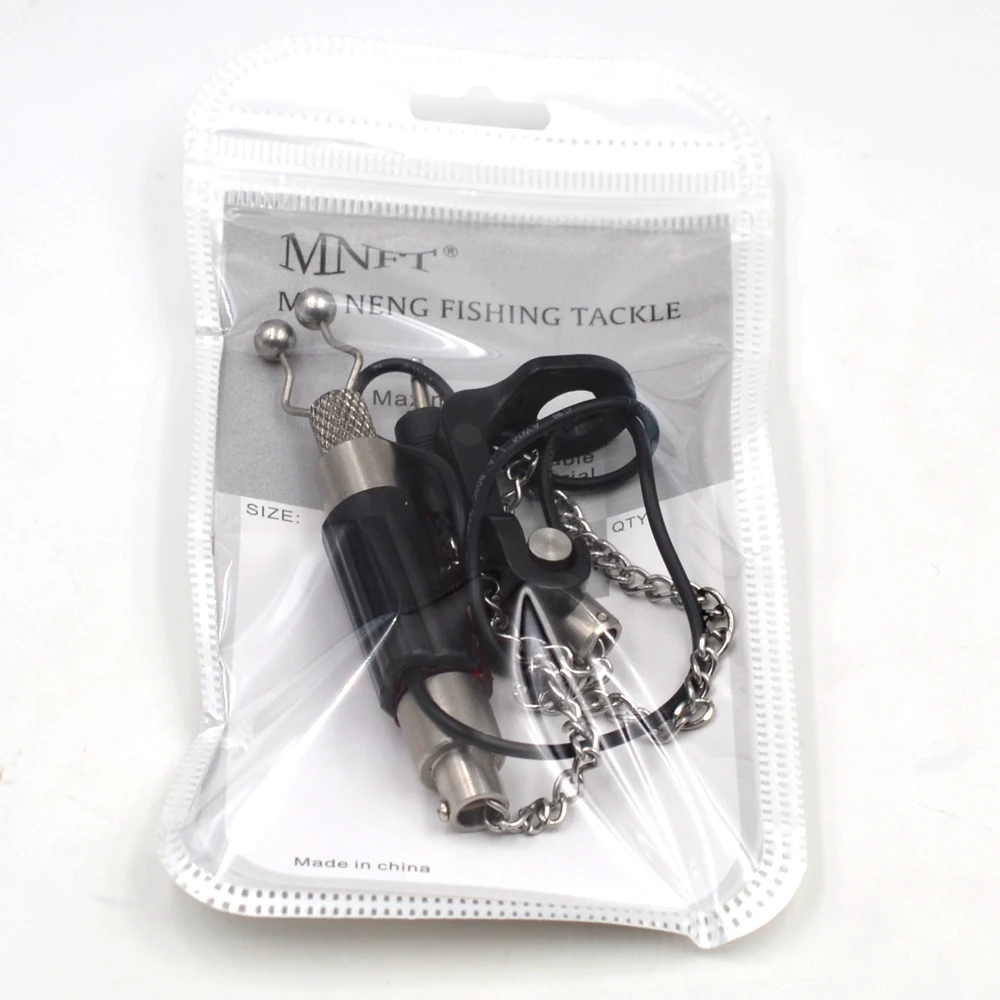 MNFT 1Pcs Fishing Bite Alarm Chain Hanger Indicator Carp Bite Bell LED Light Rod Tip Fishing Indicator Standard 2.5mm Plug Alarm
MNFT 1Pcs Fishing Bite Alarm Chain Hanger Indicator Carp Bite Bell LED Light Rod Tip Fishing Indicator Standard 2.5mm Plug Alarm