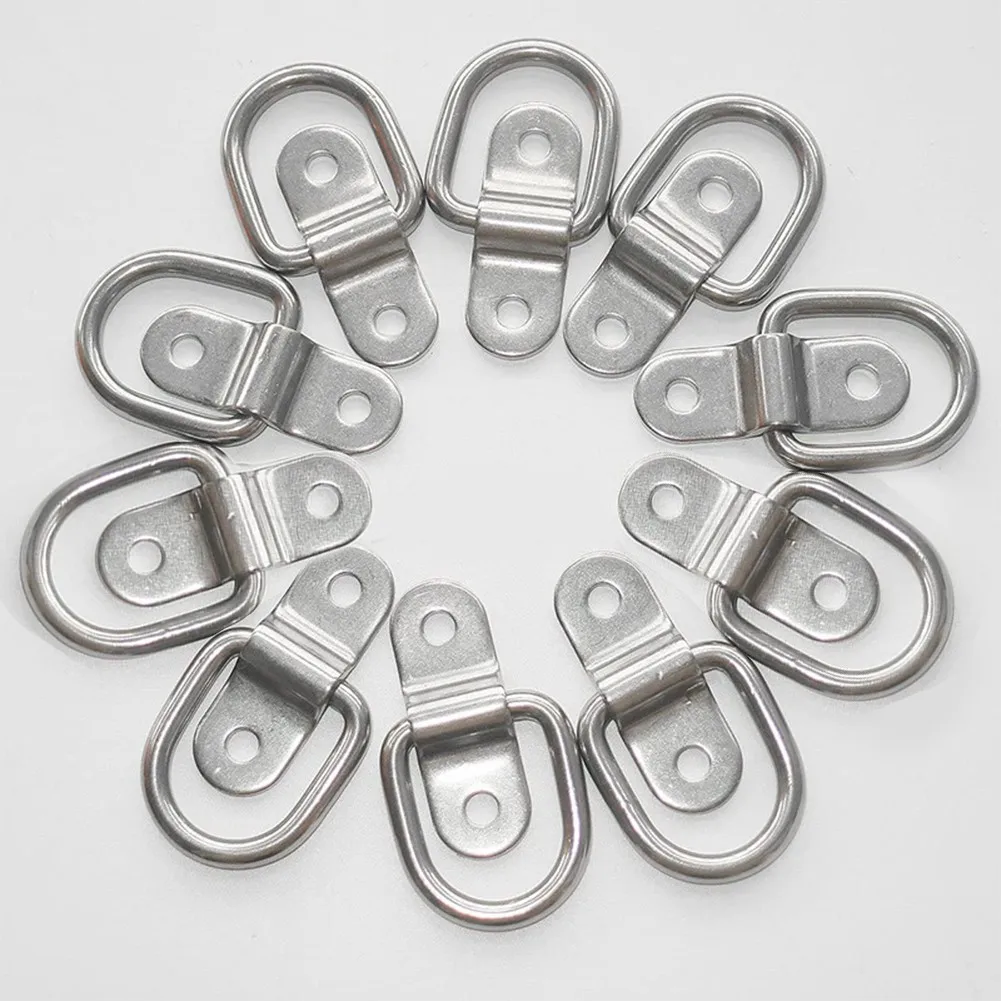 Lashing Ring & Staple Cleat Tie Down Trailers Truck Horsebox Boat Rope Carriage Pull Ring Stainless Steel D-ring With Gasket
Lashing Ring & Staple Cleat Tie Down Trailers Truck Horsebox Boat Rope Carriage Pull Ring Stainless Steel D-ring With Gasket