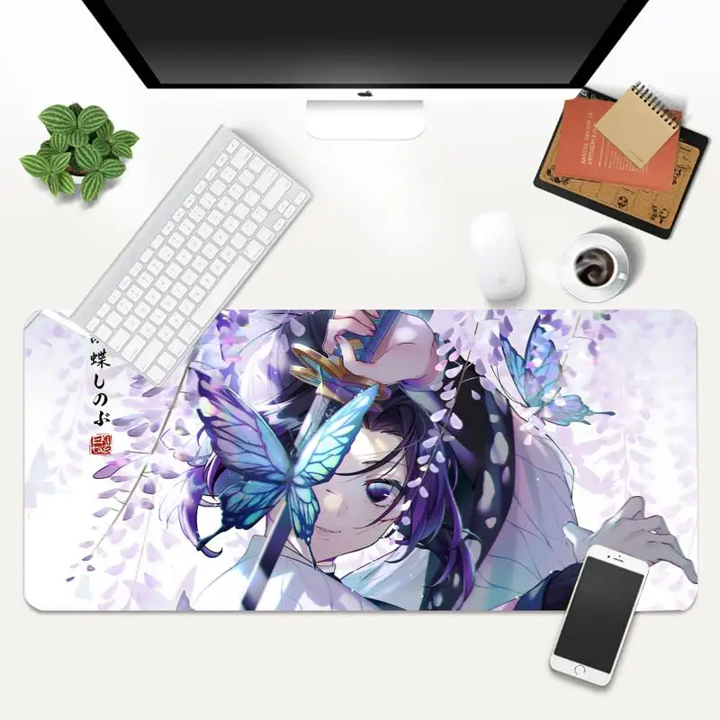 Demon Slayer Butterfly Girl Beautiful Anime Mouse Mat Animation XL Large Gamer Keyboard PC Desk Mat Takuo Tablet Mousepads
Demon Slayer Butterfly Girl Beautiful Anime Mouse Mat Animation XL Large Gamer Keyboard PC Desk Mat Takuo Tablet Mousepads