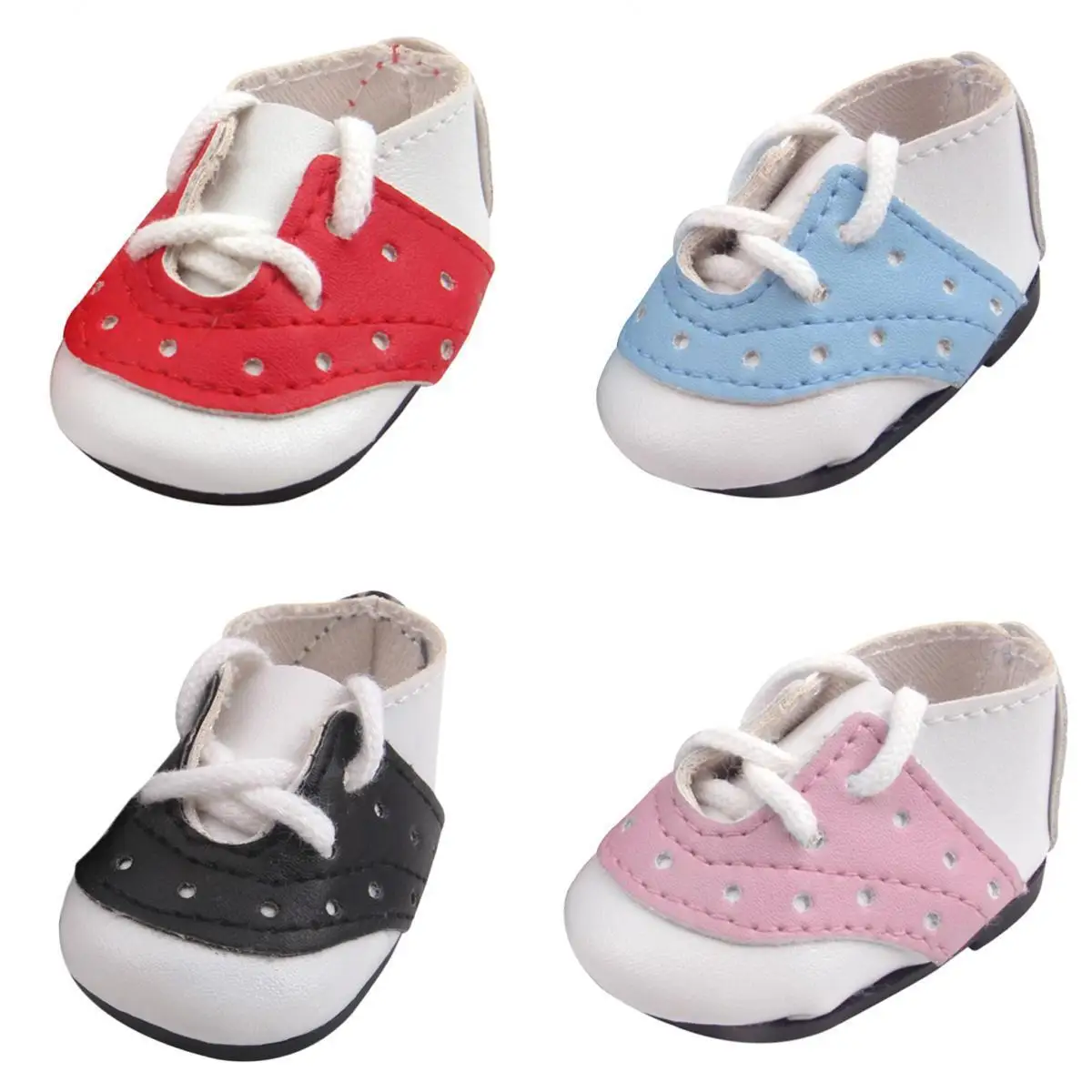4Pairs Sneaker Shoes Slip on Dress Fits Mellchan Doll 14.5inch Girl Baby Doll
4Pairs Sneaker Shoes Slip on Dress Fits Mellchan Doll 14.5inch Girl Baby Doll